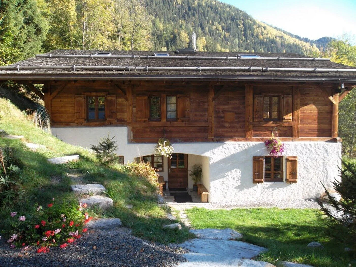 Chalet Les Méandres in Les Houches, start of the Tour du Mont-Blanc