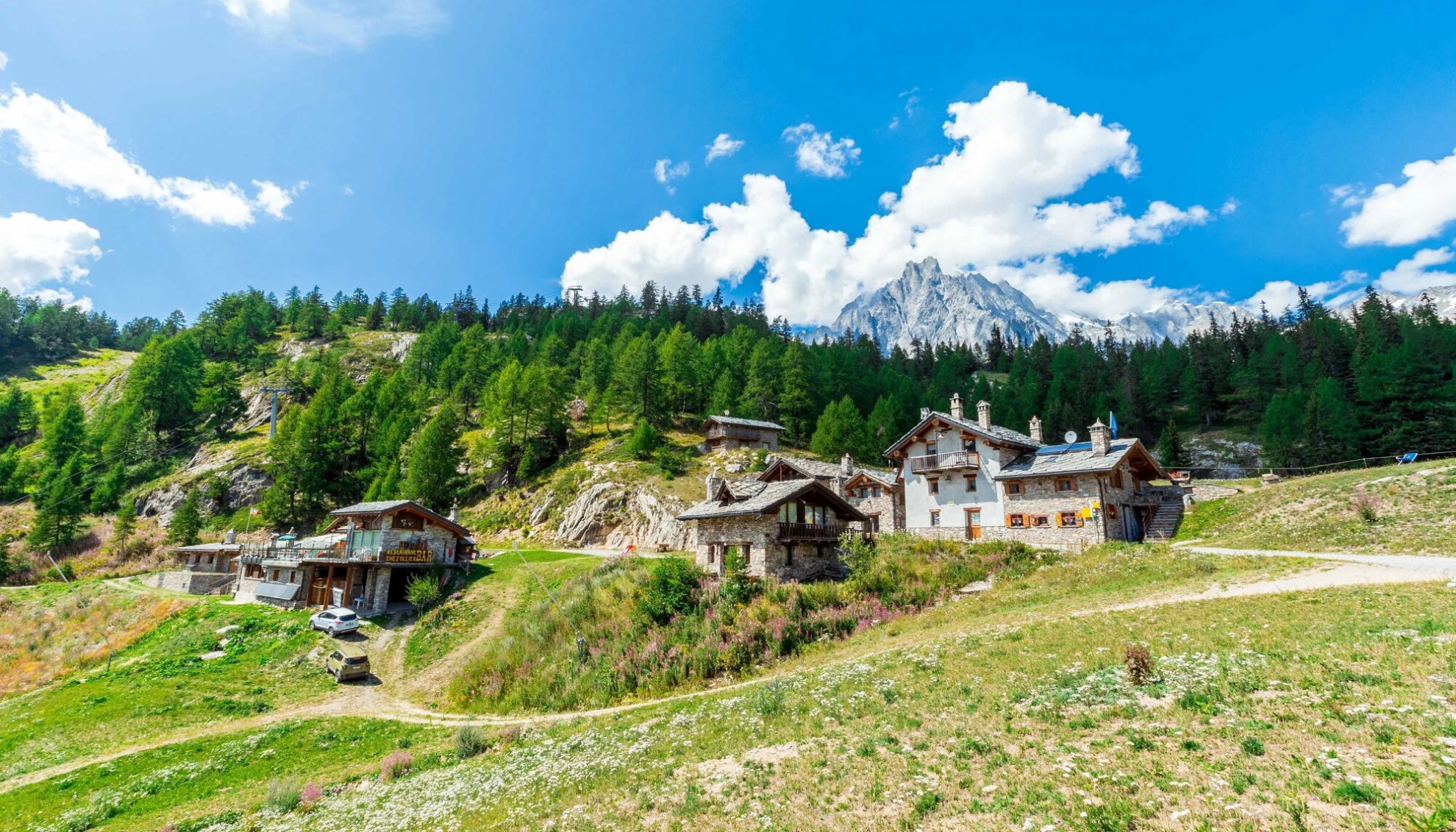 Gîte Le Randonneur du Mont Blanc at the Col Chécrouit