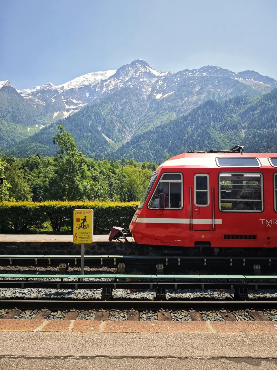 Mont Blanc Express train